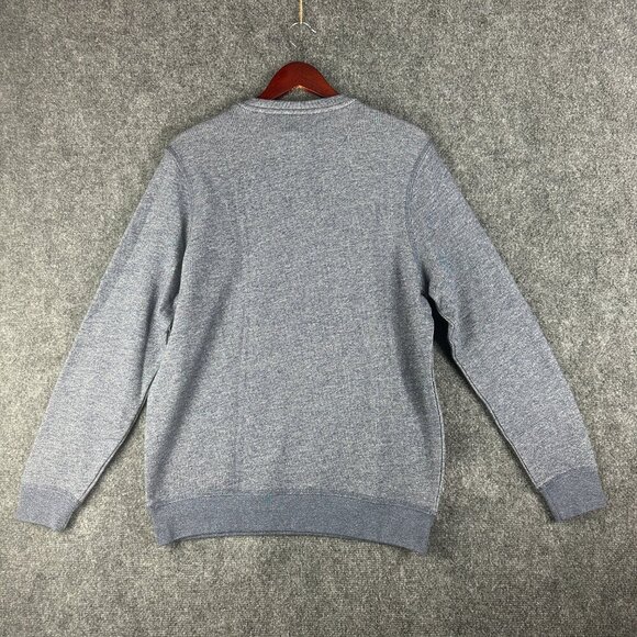 BT Supply Co Sweatshirt Mens Large Blue Pullover Standard Issue Ribbed Cuffs NEW - Picture 8 of 9